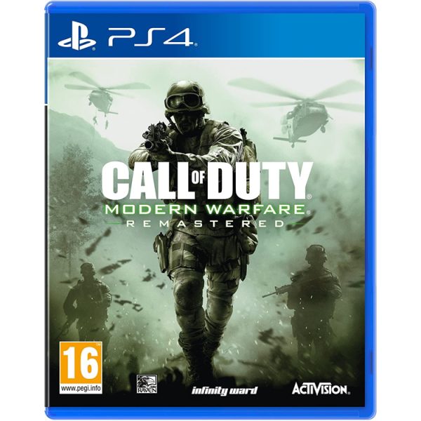 Call Of Duty Modern Warfare Remastered - PS4 کارکرده
