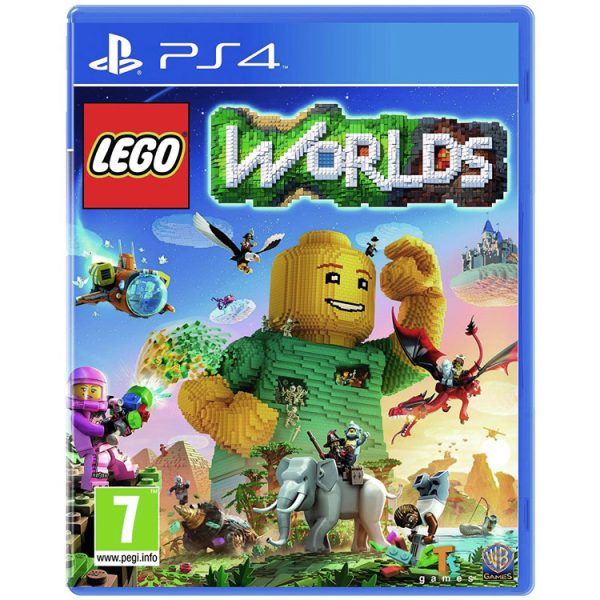 Lego Worlds - PS4 کارکرده