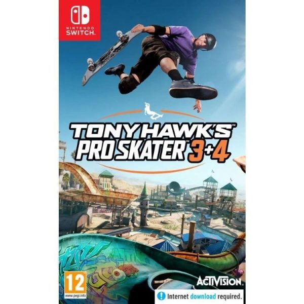 Tony Hawk's Pro Skater 3 + 4 - NS2