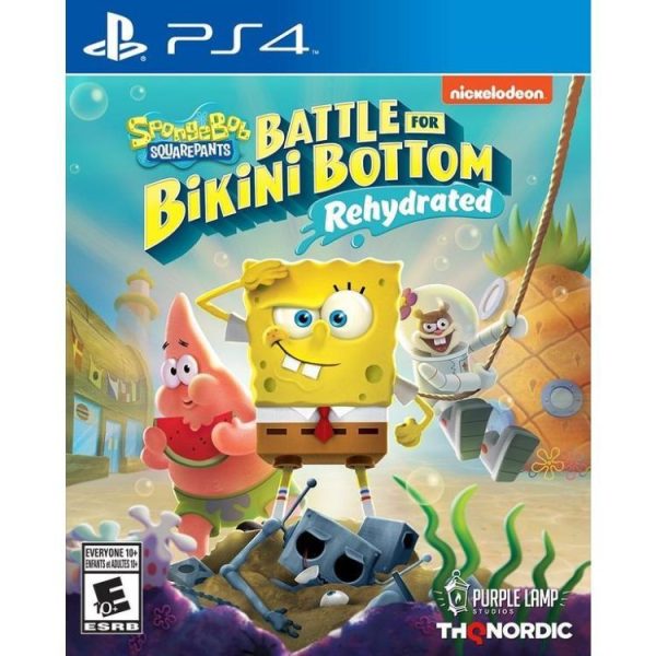 SpongeBob SquarePants Battle for Bikini Bottom Rehydrated - PS4