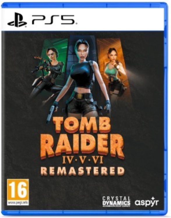 Tomb Raider IV-V-VI Remastered-ps5